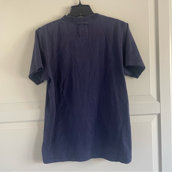 Relwen huckberry Blue Short Sleeve Crewneck Pocket T-Shirt 20614 - Picture 3 of 6